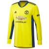 Billiga Fotbollströjor Manchester United Målvakt Borta tröja 2020/21 Långärmad